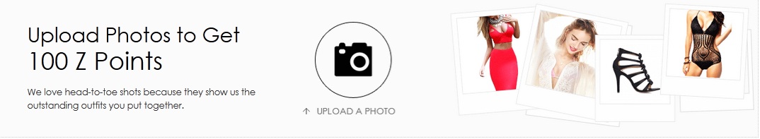 Upload Photos to Get 100 Z Points