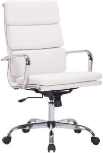 Sidanli White Ergonomic Office Chair