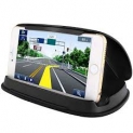 Cell Phone Holder for Car, Car Phone Mounts for iPhone 7 Plus, Dashboard GPS Holder Mounting in Vehicle for Samsung Galaxy S8, and Other 3-6.8 Inch Universal Smartphones and GPS – Black by Bosynoy