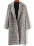 Hot Sale: 45% OFF for Women’s Lapel Houndstooth Coat