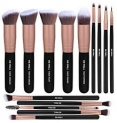 BS-MALL Makeup Brushes Premium Synthetic Foundation Powder Concealers Blending Eye Shadows Face Makeup Brush Sets(14 Pcs, Rose Golden) by BS-MALL