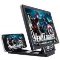 Screen Magnifier, Dizaul Cell Phone 3D HD Movie Video Amplifier with Foldable Holder Stand for ...