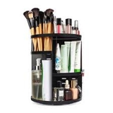 sanipoe 360 Rotating Makeup Organizer, DIY Adjustable Makeup Carousel Spinning Holder Storage Rack, Large Capacity Make up Caddy Shelf Cosmetics Organizer Box, Best…   by sanipoe